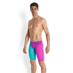 Speedo - Mens Racesuit Lazer Racer Elite 2 Jammer Purple Blue -Men's Swimwear Sales Store 2 grande