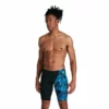 Speedo - Men's Jammer Allover V-Cut Black/Blue