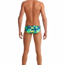 FUNKY TRUNKS - Mens Brief Classic Pop Tropo -Men's Swimwear Sales Store FT35M POP TROPO 02 grande