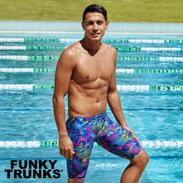 FUNKY TRUNKS - Mens Jammer Oyster Saucy 4 FUNKY TRUNKS - Mens Jammer Oyster Saucy - Image 4