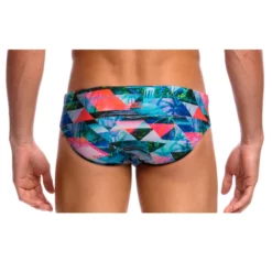 FUNKY TRUNKS - Mens Brief Classic Split Scene -Men's Swimwear Sales Store Funky Trunks Split Scene grande