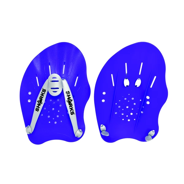 Sharks - Hand Paddles One Size Blue 2 Sharks - Hand Paddles One Size Blue - Image 2