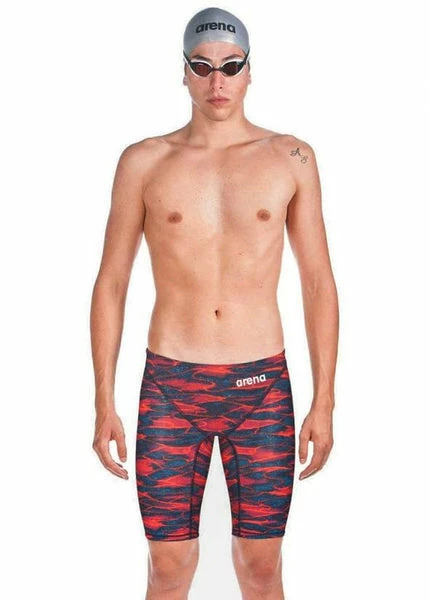 Arena - Mens Jammer Powerskin ST 2.0 Limitied Edition Blue/Red 1 Arena - Mens Jammer Powerskin ST 2.0 Limitied Edition Blue/Red