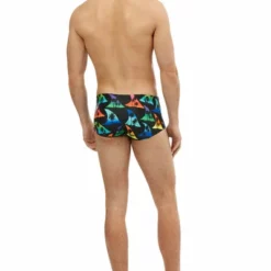Maru - Mens Trunk Shark Bait Pacer Trainer Black/Multi -Men's Swimwear Sales Store MS0060 SHARK BAIT PACER TRAINER 2 grande