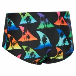 Maru - Mens Trunk Shark Bait Pacer Trainer Black/Multi -Men's Swimwear Sales Store MS0060 SHARK BAIT PACER TRAINER BK grande 1