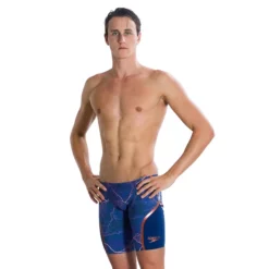 Speedo - Mens Lazer Racer X Jammer Blue/Brown