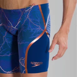 Speedo - Mens Lazer Racer X Jammer Blue/Brown -Men's Swimwear Sales Store Speedo Lazor X Jammer grande