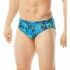 TYR - Mens Brief Azoic Racer Blue/Multi