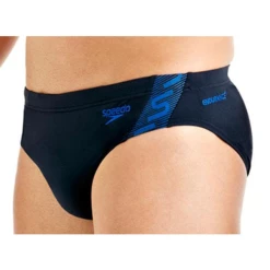 Speedo - Mens Brief 6.5cm Monogram Blue/Navy
