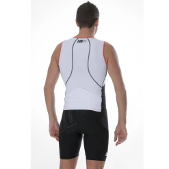 ZeroD - Mens uSinglet Armada Black/White/Orange -Men's Swimwear Sales Store ZeroDorange grande