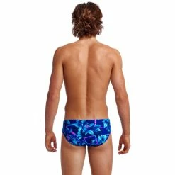 FUNKY TRUNKS - Mens Brief Classic Leaf Laser -Men's Swimwear Sales Store funky trunks mens classic briefs leaf laser 3 1330935 grande