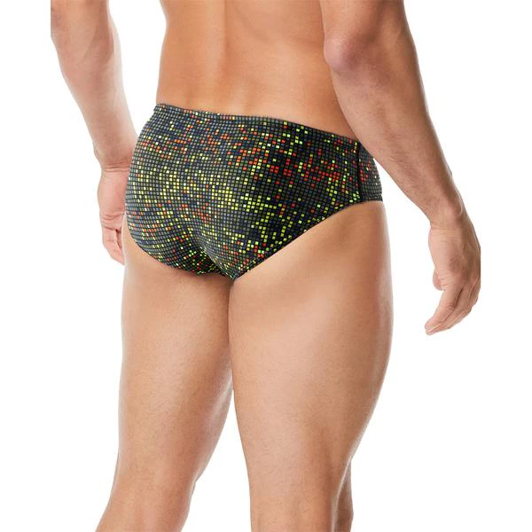 TYR - Mens Brief Atomic Racer Black/Multi 2 TYR - Mens Brief Atomic Racer Black/Multi - Image 2
