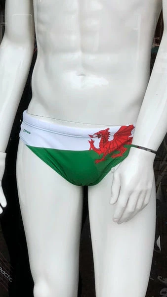 Finis - Mens Brief Custom Welsh Dragon 3 Finis - Mens Brief Custom Welsh Dragon - Image 3